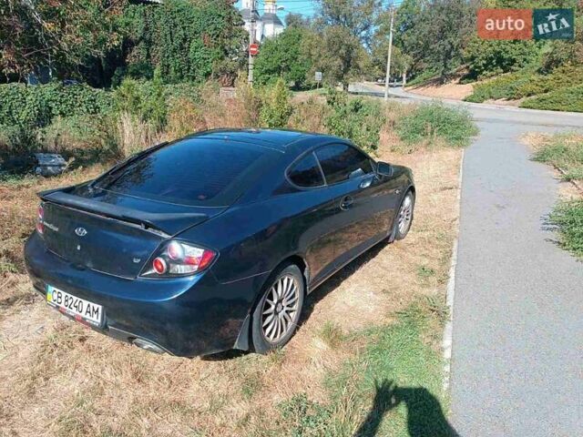 Синий Хендай Купе, объемом двигателя 2.66 л и пробегом 165 тыс. км за 6900 $, фото 6 на Automoto.ua