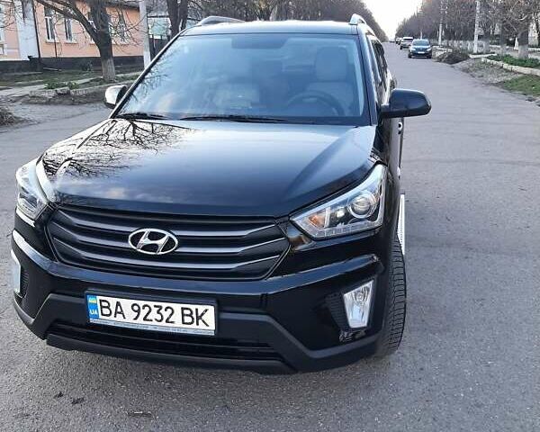 Черный Хендай Крета, объемом двигателя 1.59 л и пробегом 183 тыс. км за 17000 $, фото 1 на Automoto.ua
