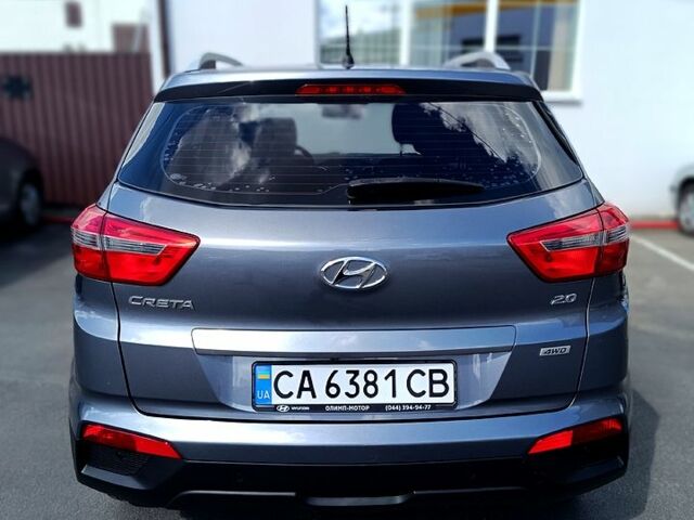 Серый Хендай Крета, объемом двигателя 2 л и пробегом 100 тыс. км за 16500 $, фото 1 на Automoto.ua