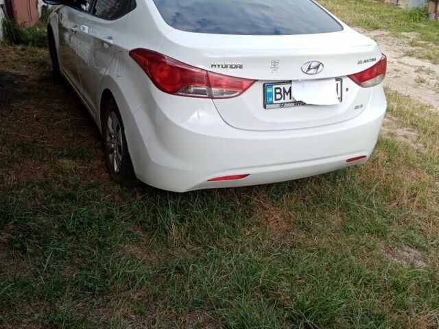 Белый Хендай Элантра, объемом двигателя 1.6 л и пробегом 97 тыс. км за 8450 $, фото 3 на Automoto.ua
