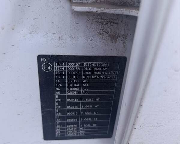 Білий Хендай Елантра, об'ємом двигуна 1.59 л та пробігом 230 тис. км за 8200 $, фото 10 на Automoto.ua