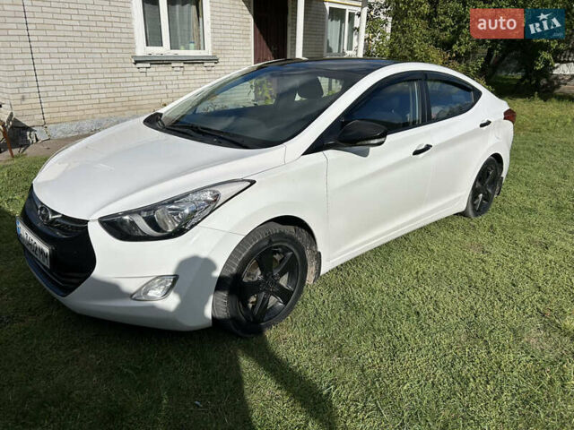 Белый Хендай Элантра, объемом двигателя 1.8 л и пробегом 110 тыс. км за 7500 $, фото 12 на Automoto.ua