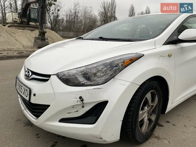 Білий Хендай Елантра, об'ємом двигуна 1.8 л та пробігом 130 тис. км за 8000 $, фото 2 на Automoto.ua