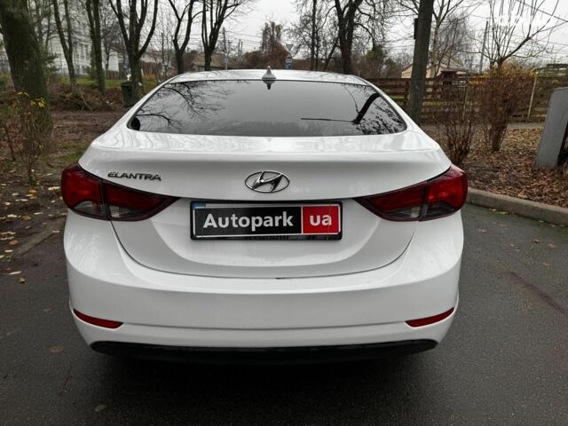 Белый Хендай Элантра, объемом двигателя 1.8 л и пробегом 163 тыс. км за 10290 $, фото 6 на Automoto.ua