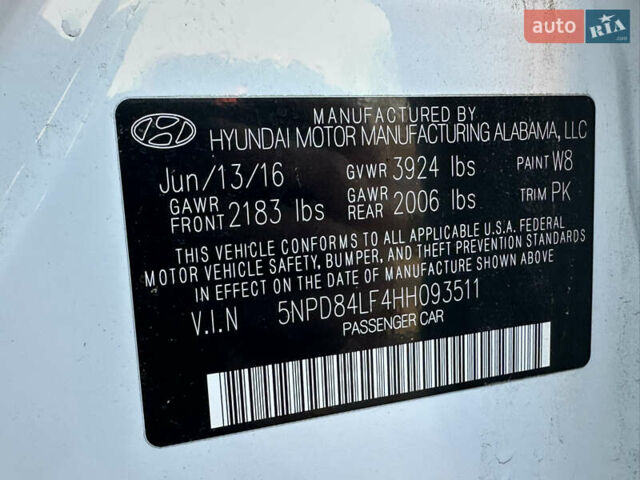 Белый Хендай Элантра, объемом двигателя 2 л и пробегом 180 тыс. км за 8900 $, фото 20 на Automoto.ua