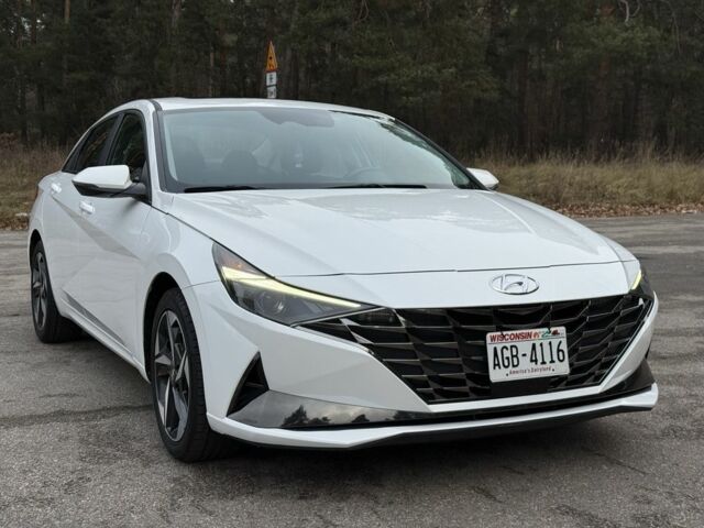 Белый Хендай Элантра, объемом двигателя 2 л и пробегом 55 тыс. км за 18600 $, фото 10 на Automoto.ua