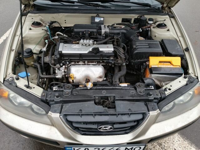 Бежевий Хендай Елантра, об'ємом двигуна 1.6 л та пробігом 262 тис. км за 3500 $, фото 11 на Automoto.ua