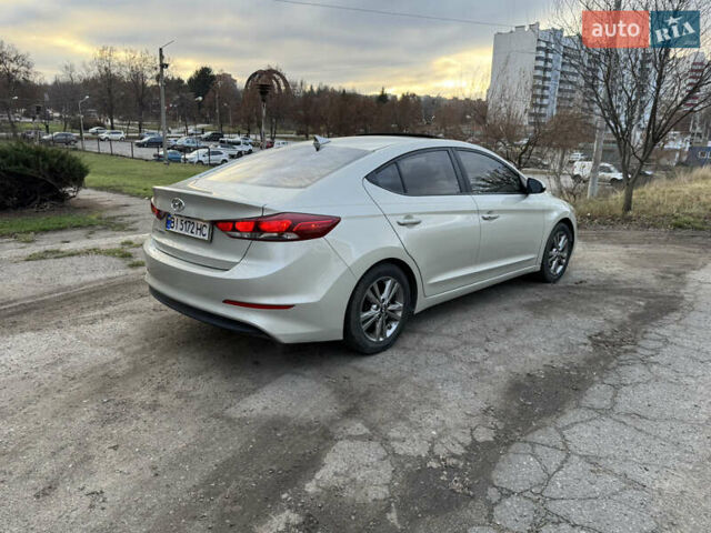 Бежевый Хендай Элантра, объемом двигателя 2 л и пробегом 78 тыс. км за 12500 $, фото 3 на Automoto.ua