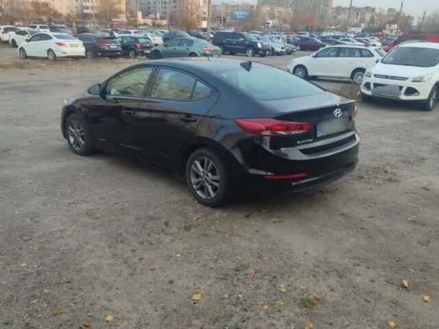 Чорний Хендай Елантра, об'ємом двигуна 2 л та пробігом 137 тис. км за 12000 $, фото 1 на Automoto.ua