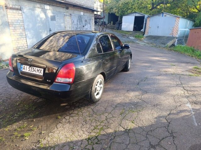 Черный Хендай Элантра, объемом двигателя 2 л и пробегом 450 тыс. км за 3200 $, фото 2 на Automoto.ua