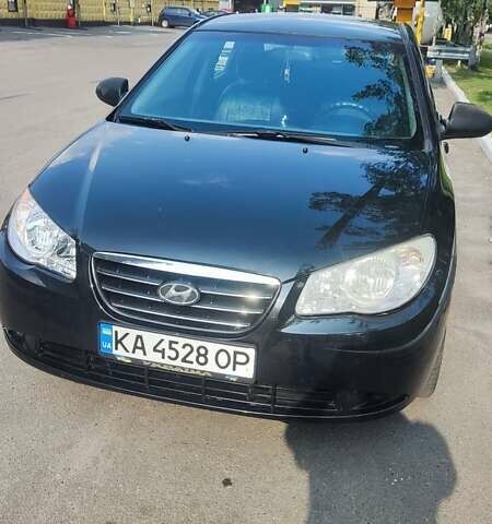 Черный Хендай Элантра, объемом двигателя 1.59 л и пробегом 280 тыс. км за 4500 $, фото 6 на Automoto.ua