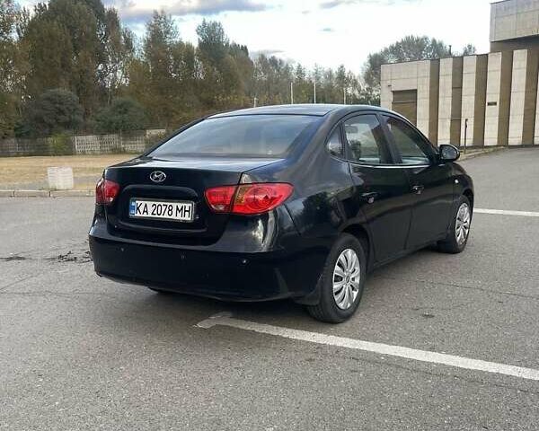 Хендай Элантра 2007 в Киеве на Automoto.ua Черный Хендай Элантра, объемом двигателя 1.6 л и пробегом 250 тыс. км за 4000 $, фото 3 на Automoto.ua