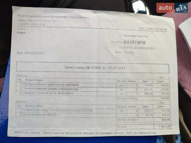 Хендай Элантра 2010 в Киеве на Automoto.ua Черный Хендай Элантра, объемом двигателя 2 л и пробегом 184 тыс. км за 10300 $, фото 29 на Automoto.ua