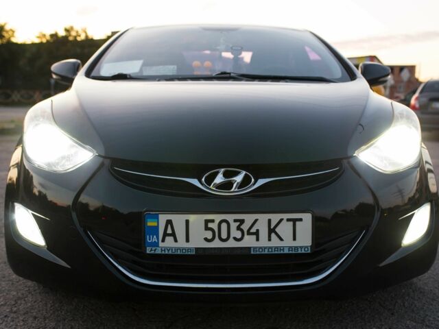 Черный Хендай Элантра, объемом двигателя 1.6 л и пробегом 149 тыс. км за 8350 $, фото 6 на Automoto.ua