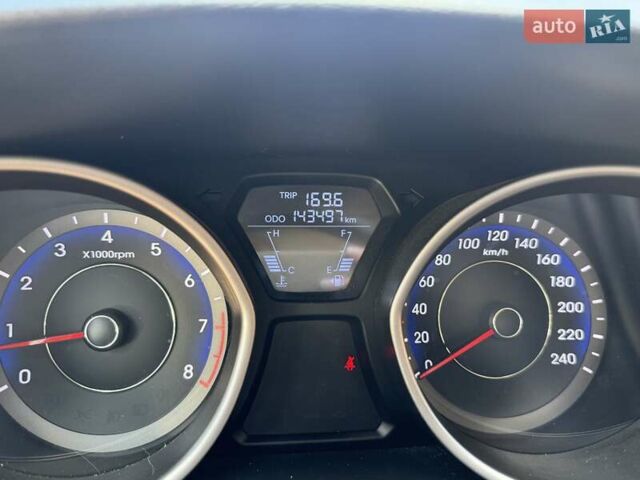 Черный Хендай Элантра, объемом двигателя 1.6 л и пробегом 144 тыс. км за 9200 $, фото 11 на Automoto.ua