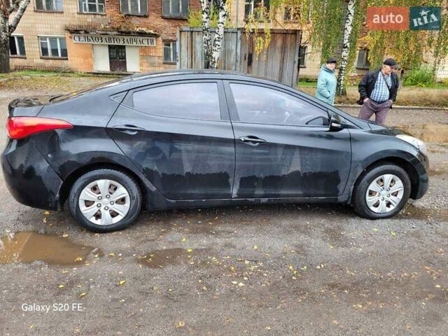 Черный Хендай Элантра, объемом двигателя 1.59 л и пробегом 119 тыс. км за 7500 $, фото 1 на Automoto.ua