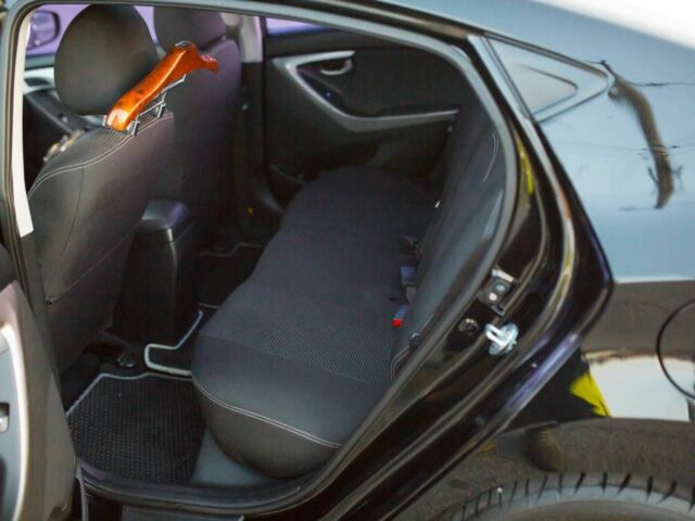 Черный Хендай Элантра, объемом двигателя 1.6 л и пробегом 149 тыс. км за 8350 $, фото 14 на Automoto.ua