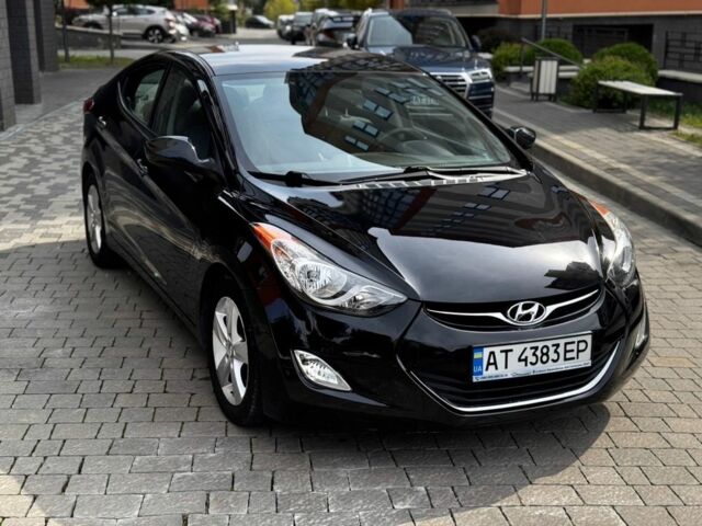Черный Хендай Элантра, объемом двигателя 1.8 л и пробегом 63 тыс. км за 11000 $, фото 1 на Automoto.ua