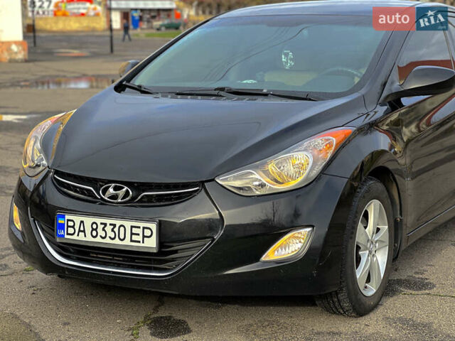 Черный Хендай Элантра, объемом двигателя 1.8 л и пробегом 142 тыс. км за 7900 $, фото 1 на Automoto.ua