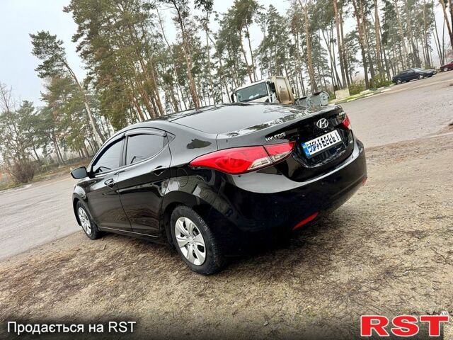 Черный Хендай Элантра, объемом двигателя 1.8 л и пробегом 195 тыс. км за 8990 $, фото 2 на Automoto.ua