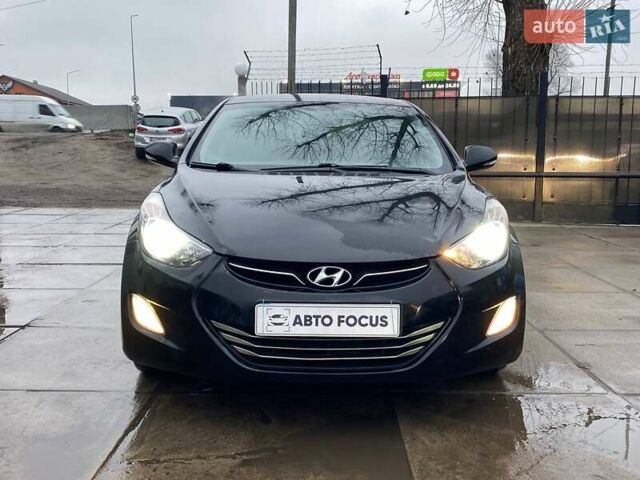 Черный Хендай Элантра, объемом двигателя 1.8 л и пробегом 221 тыс. км за 8990 $, фото 1 на Automoto.ua