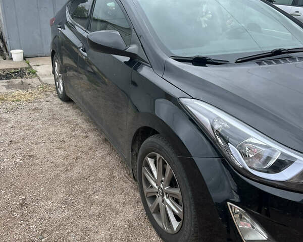 Чорний Хендай Елантра, об'ємом двигуна 1.8 л та пробігом 165 тис. км за 10000 $, фото 1 на Automoto.ua