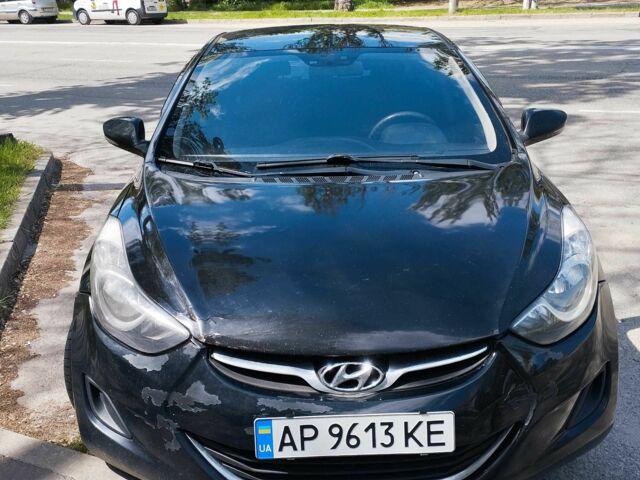 Черный Хендай Элантра, объемом двигателя 1.6 л и пробегом 2 тыс. км за 9500 $, фото 14 на Automoto.ua