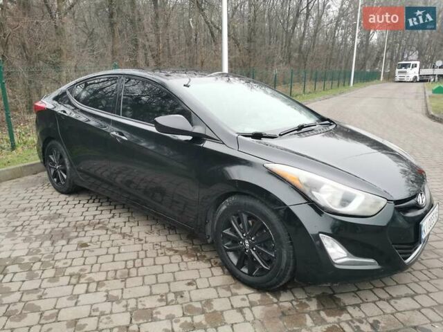Черный Хендай Элантра, объемом двигателя 1.8 л и пробегом 244 тыс. км за 6950 $, фото 2 на Automoto.ua