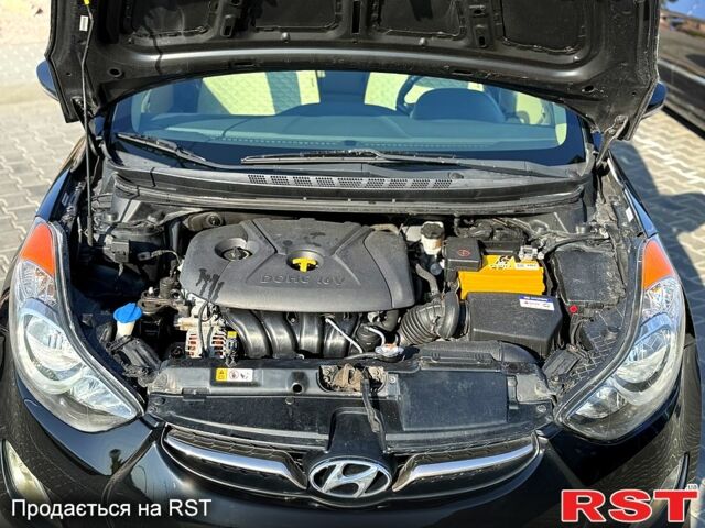 Черный Хендай Элантра, объемом двигателя 1.8 л и пробегом 150 тыс. км за 9300 $, фото 2 на Automoto.ua