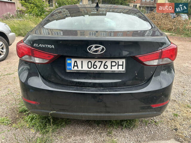 Чорний Хендай Елантра, об'ємом двигуна 1.8 л та пробігом 165 тис. км за 10000 $, фото 3 на Automoto.ua