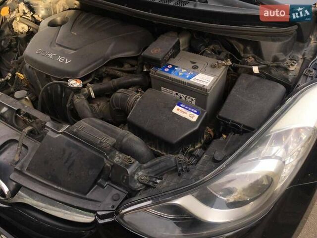 Черный Хендай Элантра, объемом двигателя 1.59 л и пробегом 399 тыс. км за 6850 $, фото 10 на Automoto.ua