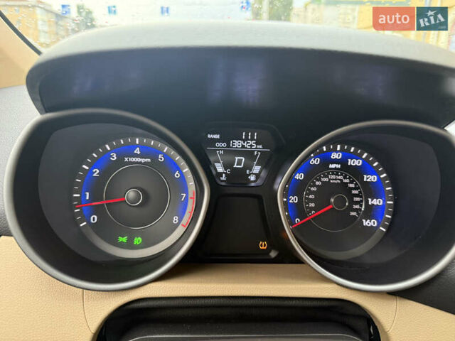 Черный Хендай Элантра, объемом двигателя 1.8 л и пробегом 200 тыс. км за 7500 $, фото 7 на Automoto.ua