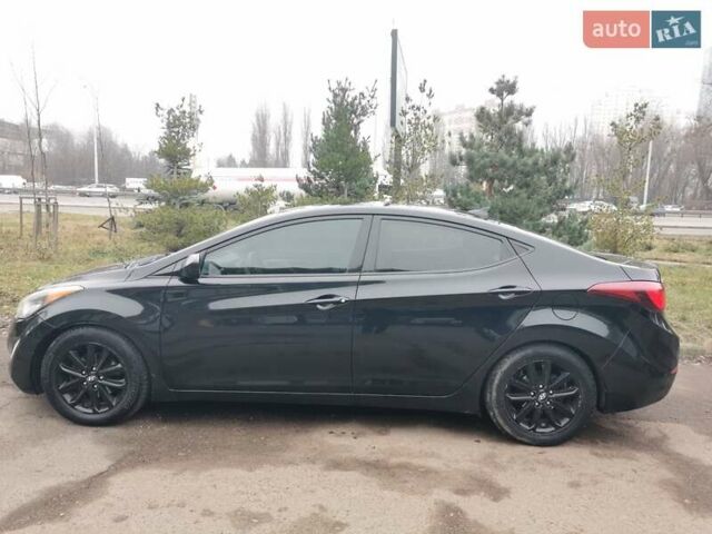 Черный Хендай Элантра, объемом двигателя 1.8 л и пробегом 244 тыс. км за 6950 $, фото 5 на Automoto.ua
