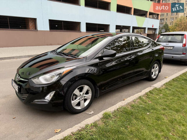 Черный Хендай Элантра, объемом двигателя 1.8 л и пробегом 190 тыс. км за 7800 $, фото 2 на Automoto.ua