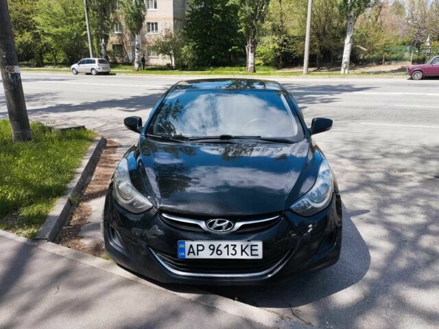 Черный Хендай Элантра, объемом двигателя 1.6 л и пробегом 2 тыс. км за 9500 $, фото 1 на Automoto.ua