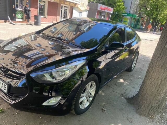 Чорний Хендай Елантра, об'ємом двигуна 1.6 л та пробігом 250 тис. км за 8500 $, фото 10 на Automoto.ua