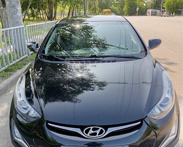 Черный Хендай Элантра, объемом двигателя 2 л и пробегом 93 тыс. км за 10600 $, фото 21 на Automoto.ua