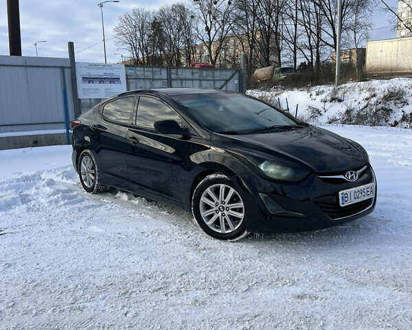 Чорний Хендай Елантра, об'ємом двигуна 1.8 л та пробігом 120 тис. км за 9500 $, фото 3 на Automoto.ua
