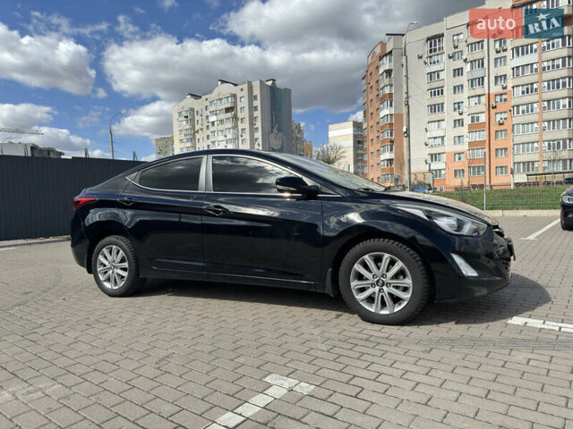 Черный Хендай Элантра, объемом двигателя 1.8 л и пробегом 178 тыс. км за 10500 $, фото 4 на Automoto.ua