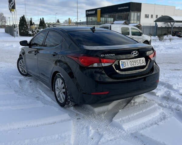 Чорний Хендай Елантра, об'ємом двигуна 1.8 л та пробігом 120 тис. км за 9500 $, фото 10 на Automoto.ua