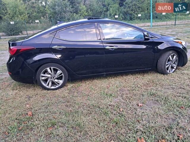 Чорний Хендай Елантра, об'ємом двигуна 1.8 л та пробігом 149 тис. км за 10000 $, фото 1 на Automoto.ua