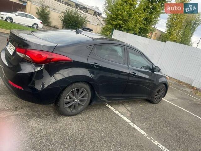 Черный Хендай Элантра, объемом двигателя 1.8 л и пробегом 189 тыс. км за 8800 $, фото 6 на Automoto.ua