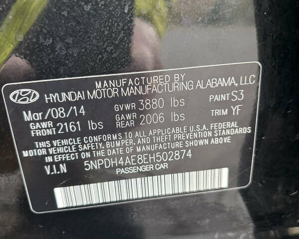 Чорний Хендай Елантра, об'ємом двигуна 1.8 л та пробігом 84 тис. км за 11000 $, фото 14 на Automoto.ua