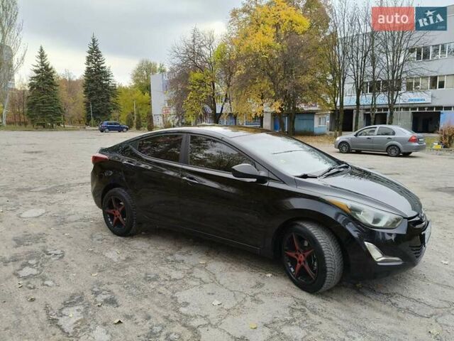 Хендай Элантра 2014 в Запорожье на Automoto.ua Черный Хендай Элантра, объемом двигателя 1.8 л и пробегом 210 тыс. км за 8800 $, фото 4 на Automoto.ua