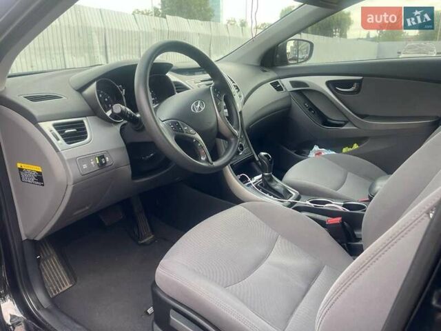 Черный Хендай Элантра, объемом двигателя 1.8 л и пробегом 189 тыс. км за 8800 $, фото 1 на Automoto.ua