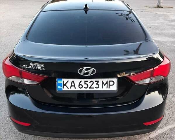 Черный Хендай Элантра, объемом двигателя 1.8 л и пробегом 151 тыс. км за 9400 $, фото 14 на Automoto.ua