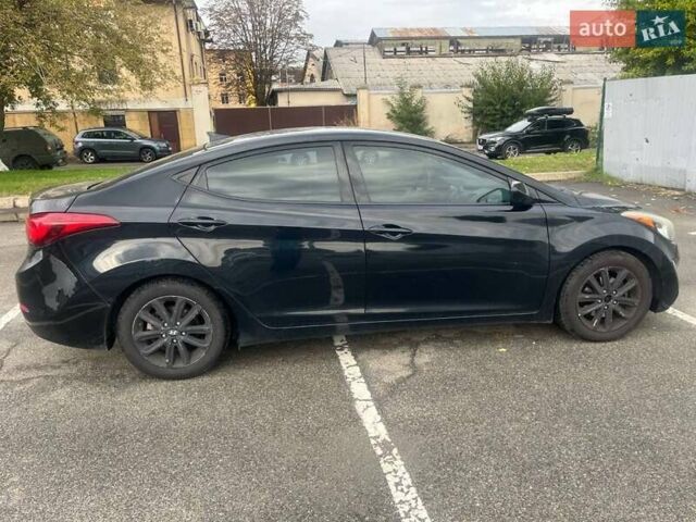 Черный Хендай Элантра, объемом двигателя 1.8 л и пробегом 189 тыс. км за 8800 $, фото 3 на Automoto.ua