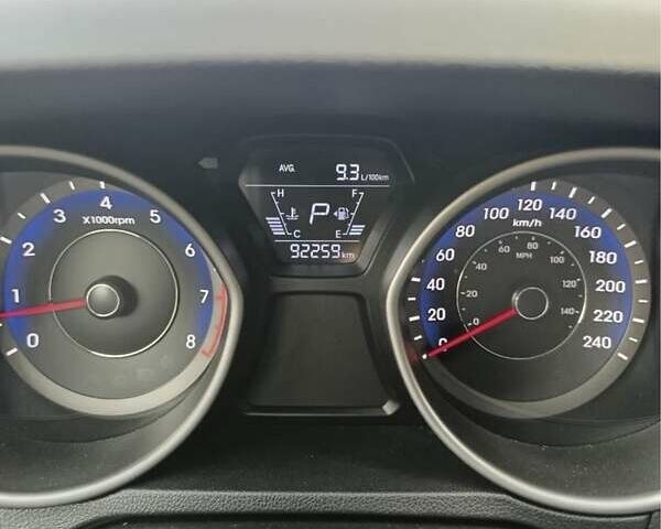 Черный Хендай Элантра, объемом двигателя 2 л и пробегом 93 тыс. км за 10600 $, фото 9 на Automoto.ua
