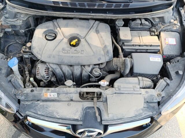 Черный Хендай Элантра, объемом двигателя 2 л и пробегом 93 тыс. км за 10600 $, фото 8 на Automoto.ua