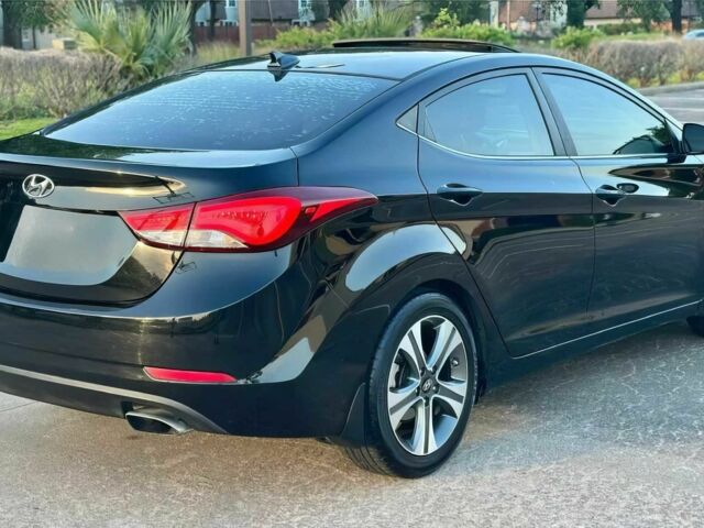 Черный Хендай Элантра, объемом двигателя 2 л и пробегом 70 тыс. км за 4200 $, фото 6 на Automoto.ua